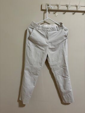 Cream business casual work pants